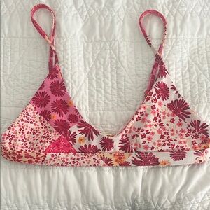 Kulani Kinis Pink Floral Bikini Top